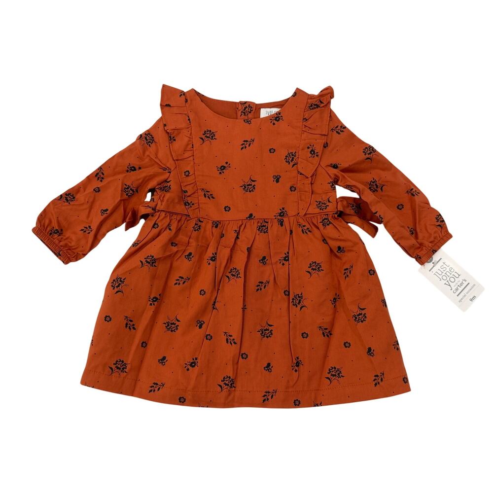 NWT CARTER'S Just One You Girls Floral Dress 9M (1444)